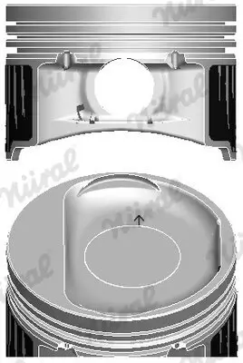 Kolben NÜRAL 87-436800-00