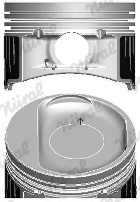 Kolben NÜRAL 87-436806-00 Bild Kolben NÜRAL 87-436806-00