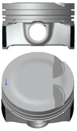 Kolben NÜRAL 87-521707-00 Bild Kolben NÜRAL 87-521707-00