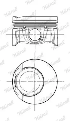 Kolben NÜRAL 87-450900-00 Bild Kolben NÜRAL 87-450900-00