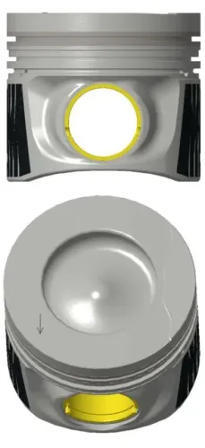 Kolben NÜRAL 87-454100-00 Bild Kolben NÜRAL 87-454100-00