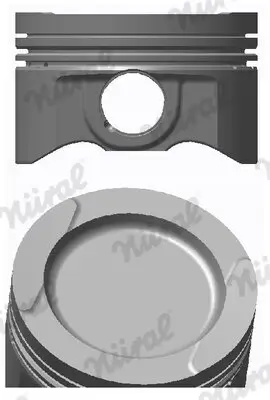 Kolben NÜRAL 87-501800-00 Bild Kolben NÜRAL 87-501800-00