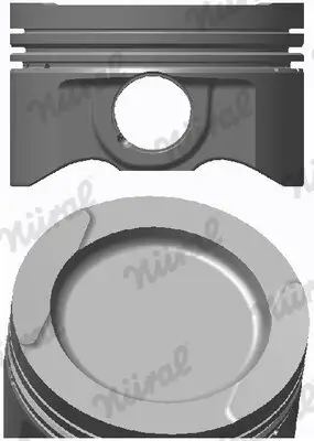 Kolben NÜRAL 87-501807-10 Bild Kolben NÜRAL 87-501807-10
