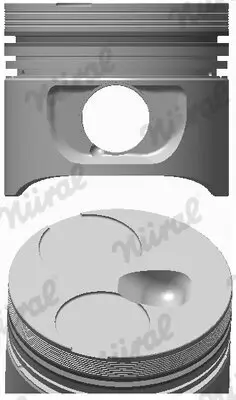 Kolben NÜRAL 87-743607-10