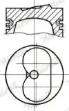 Kolben NÜRAL 87-783808-30