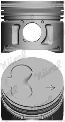 Kolben NÜRAL 87-990105-40 Bild Kolben NÜRAL 87-990105-40