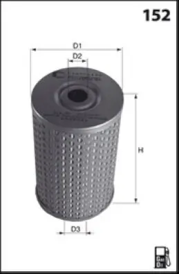 Kraftstofffilter MECAFILTER ELG5207 Bild Kraftstofffilter MECAFILTER ELG5207