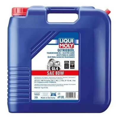 Getriebeöl 80W LIQUI MOLY 1033 Bild Getriebeöl 80W LIQUI MOLY 1033