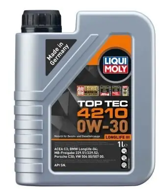 Motoröl 0W-30 1L LIQUI MOLY 21604