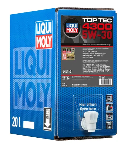 Motoröl 5W-30 20L LIQUI MOLY 23126 Bild Motoröl 5W-30 20L LIQUI MOLY 23126