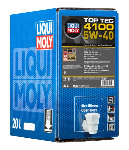 Motoröl 5W-40 20L LIQUI MOLY 23129 Bild Motoröl 5W-40 20L LIQUI MOLY 23129
