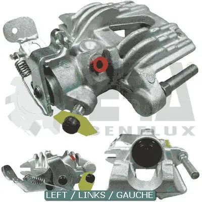 Bremssattel Hinterachse rechts ERA Benelux BC52971