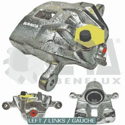 Bremssattel Vorderachse links ERA Benelux BC63150 Bild Bremssattel Vorderachse links ERA Benelux BC63150