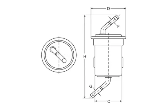 Kraftstofffilter SCT - MANNOL ST 362 Bild Kraftstofffilter SCT - MANNOL ST 362