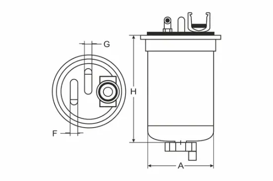 Kraftstofffilter SCT - MANNOL ST 775 Bild Kraftstofffilter SCT - MANNOL ST 775