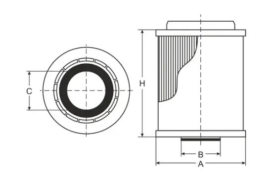 Ölfilter SCT - MANNOL SH 4030 P Bild Ölfilter SCT - MANNOL SH 4030 P