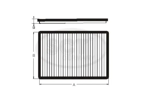 Filter, Innenraumluft SCT - MANNOL SA 1153 Bild Filter, Innenraumluft SCT - MANNOL SA 1153