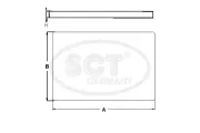 Filter, Innenraumluft SCT - MANNOL SA 1304