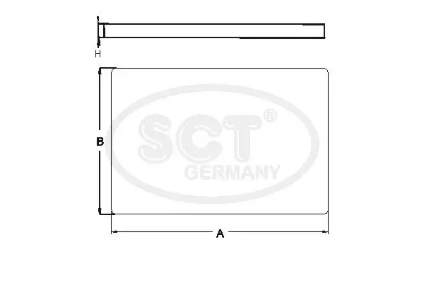 Filter, Innenraumluft SCT - MANNOL SA 1342