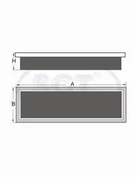 Luftfilter SCT - MANNOL SB 2219 Bild Luftfilter SCT - MANNOL SB 2219