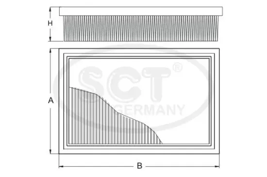 Luftfilter SCT - MANNOL SB 3248 Bild Luftfilter SCT - MANNOL SB 3248