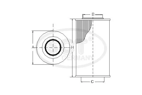 Kraftstofffilter SCT - MANNOL SC 7047 P