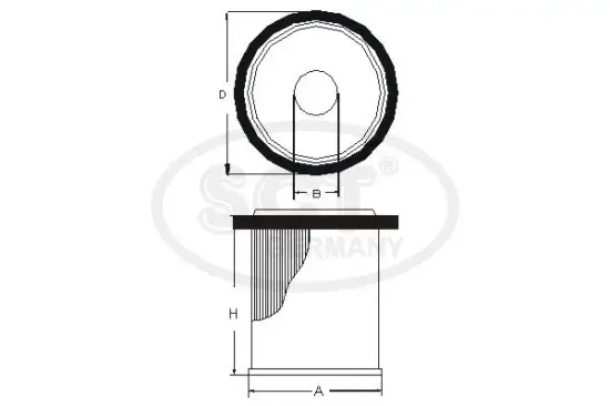 Kraftstofffilter SCT - MANNOL SC 7069 P Bild Kraftstofffilter SCT - MANNOL SC 7069 P