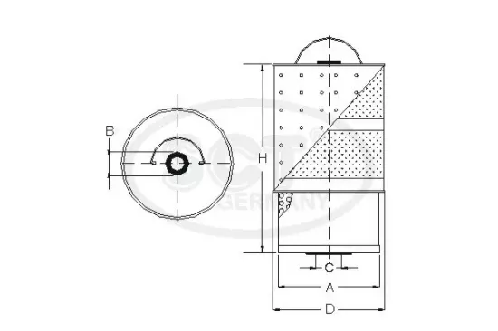 Ölfilter SCT - MANNOL SF 501 Bild Ölfilter SCT - MANNOL SF 501