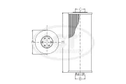 Ölfilter SCT - MANNOL SH 4025 P