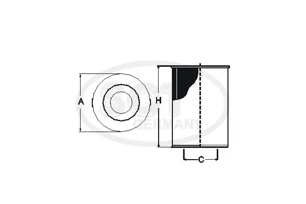 Ölfilter SCT - MANNOL SH 4061 P