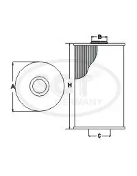 Ölfilter SCT - MANNOL SH 4071 L Bild Ölfilter SCT - MANNOL SH 4071 L