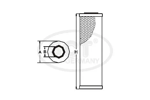 Ölfilter SCT - MANNOL SH 435 P Bild Ölfilter SCT - MANNOL SH 435 P