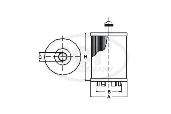 Ölfilter SCT - MANNOL SH 452 P Bild Ölfilter SCT - MANNOL SH 452 P