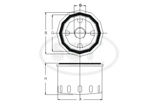 Ölfilter SCT - MANNOL SM 5084 Bild Ölfilter SCT - MANNOL SM 5084