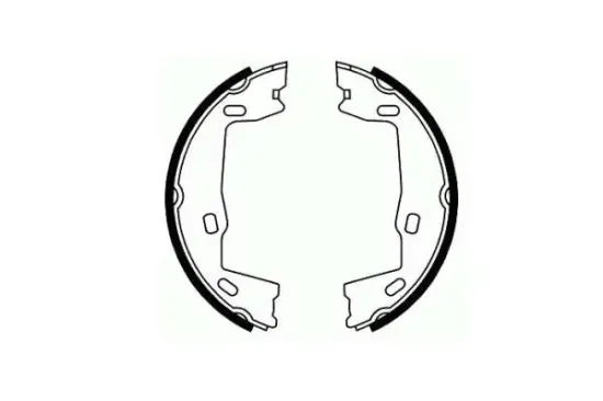 Bremsbackensatz, Feststellbremse Hinterachse SCT - MANNOL SS 544 Bild Bremsbackensatz, Feststellbremse Hinterachse SCT - MANNOL SS 544