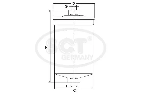 Kraftstofffilter SCT - MANNOL ST 329 Bild Kraftstofffilter SCT - MANNOL ST 329