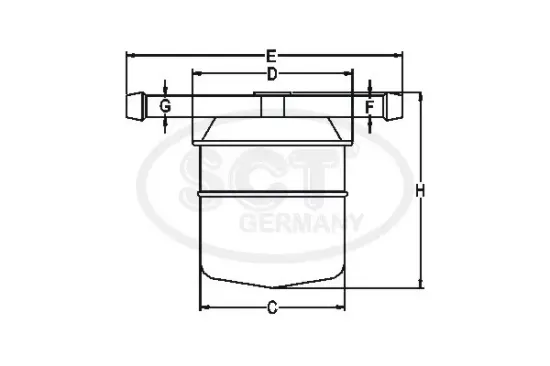 Kraftstofffilter SCT - MANNOL ST 336 Bild Kraftstofffilter SCT - MANNOL ST 336