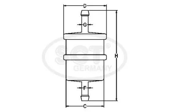 Kraftstofffilter SCT - MANNOL ST 487 Bild Kraftstofffilter SCT - MANNOL ST 487