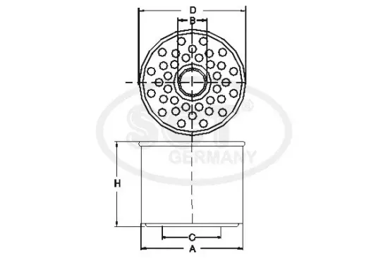 Kraftstofffilter SCT - MANNOL ST 702 Bild Kraftstofffilter SCT - MANNOL ST 702