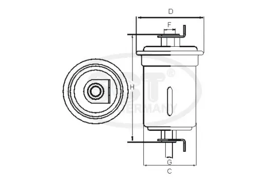 Kraftstofffilter SCT - MANNOL ST 784 Bild Kraftstofffilter SCT - MANNOL ST 784