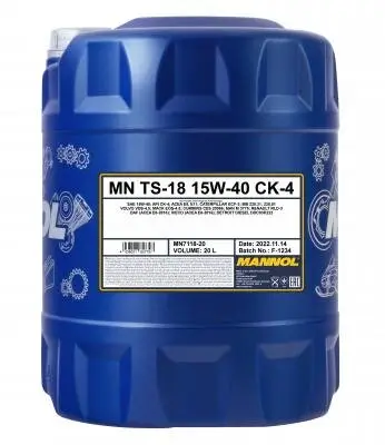 Motoröl 15W-40 20L SCT - MANNOL MN7118-20