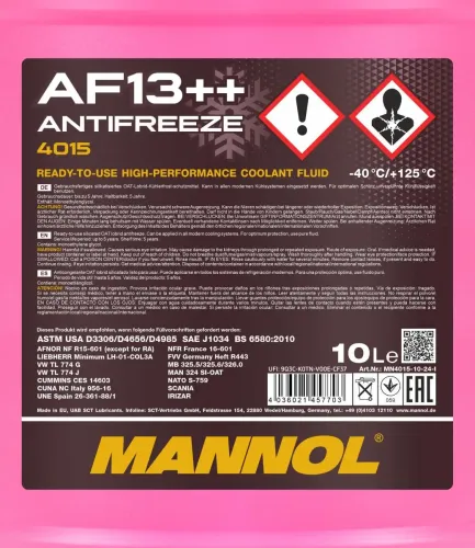 Frostschutz SCT - MANNOL MN4015-10 Bild Frostschutz SCT - MANNOL MN4015-10