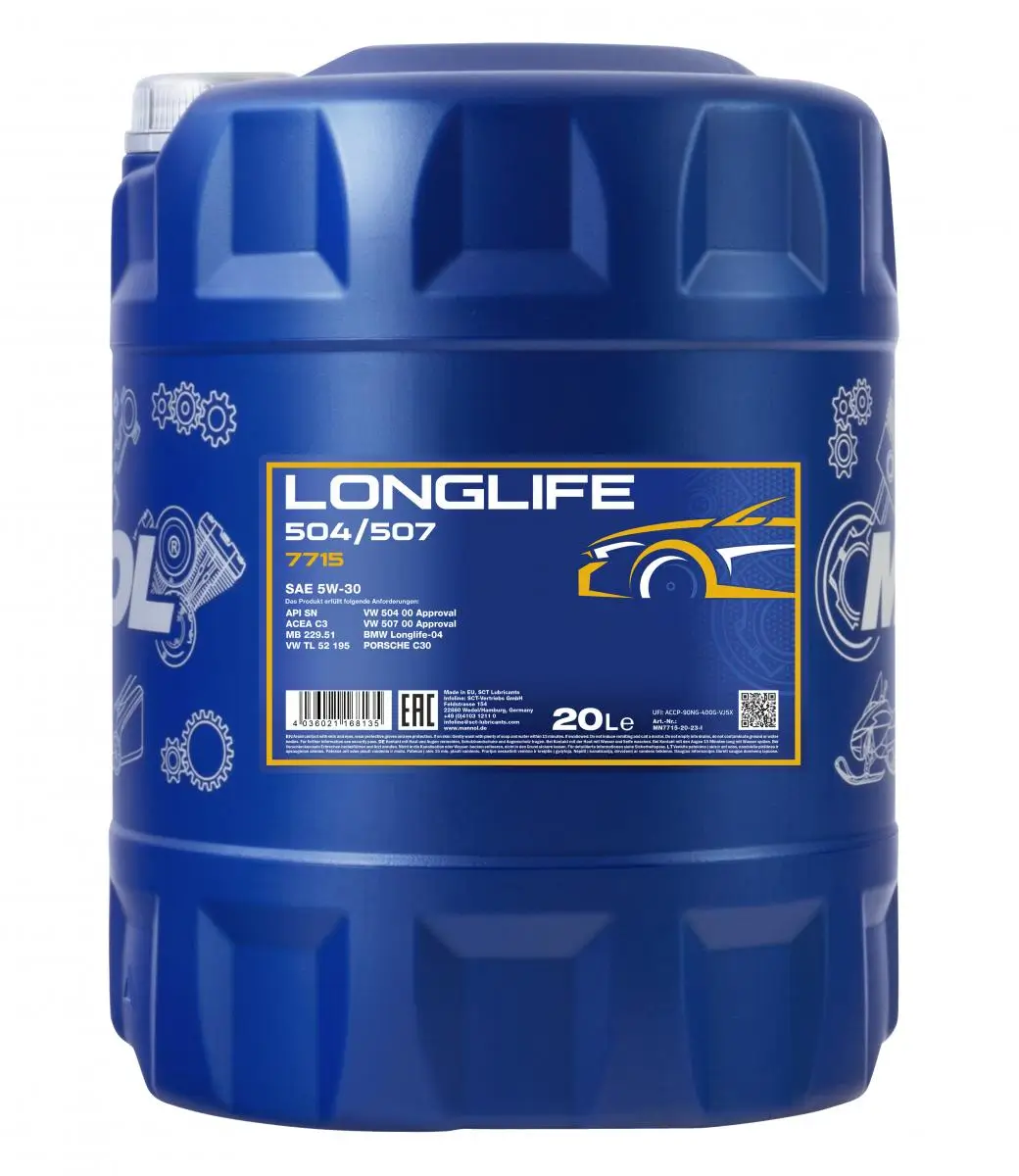 Motoröl 5W-30 20L SCT - MANNOL MN7715-20