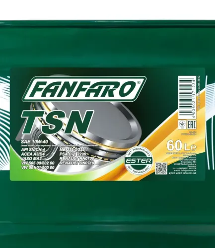 Motoröl 10W-40 60L SCT - MANNOL FF6704-60 Bild Motoröl 10W-40 60L SCT - MANNOL FF6704-60