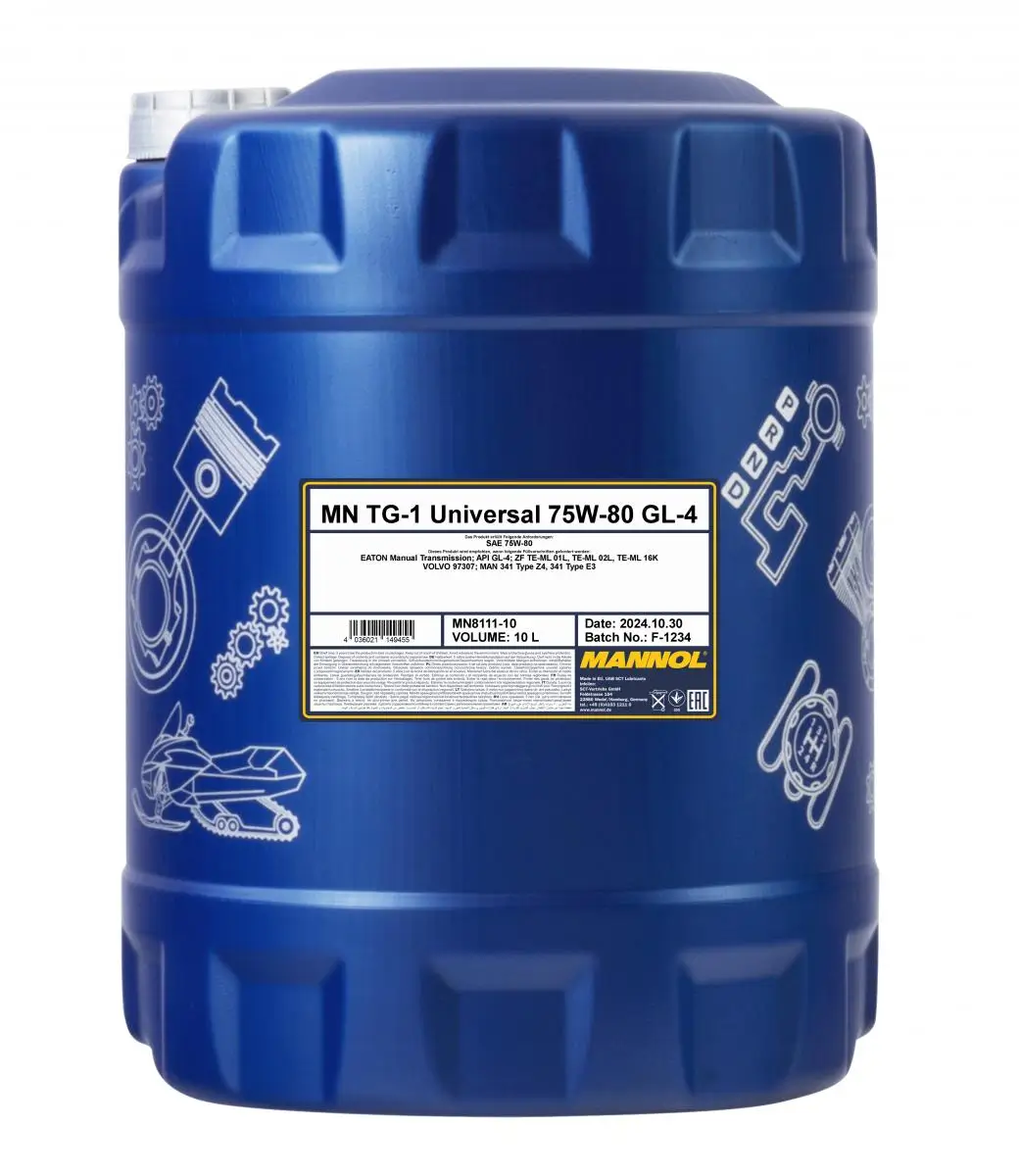 Getriebeöl 75W-80 SCT - MANNOL MN8111-10