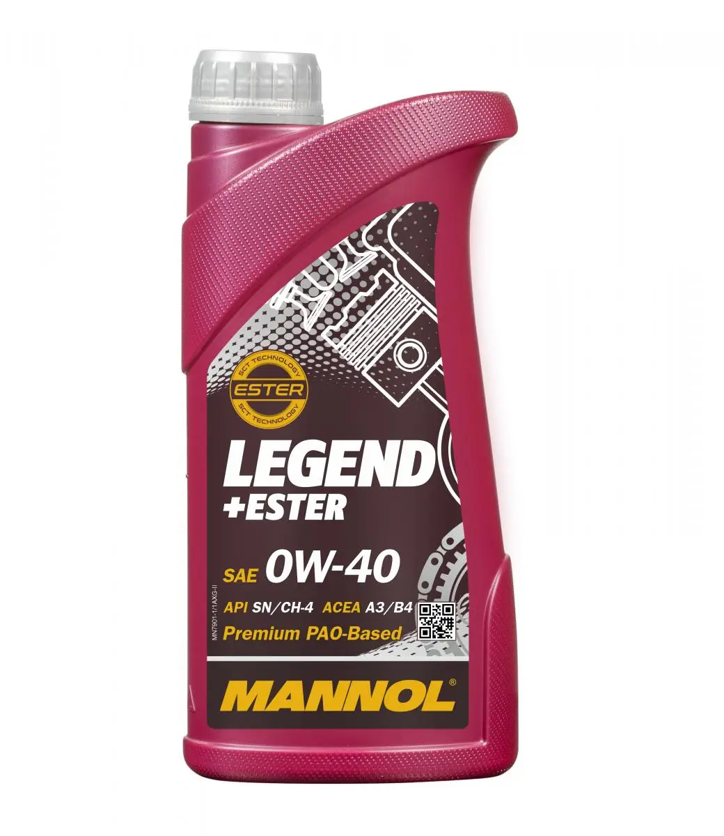 Motoröl 0W-40 1L SCT - MANNOL MN7901-1