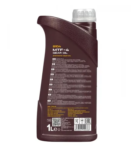 Getriebeöl 75W-80 SCT - MANNOL MN8104-1 Bild Getriebeöl 75W-80 SCT - MANNOL MN8104-1