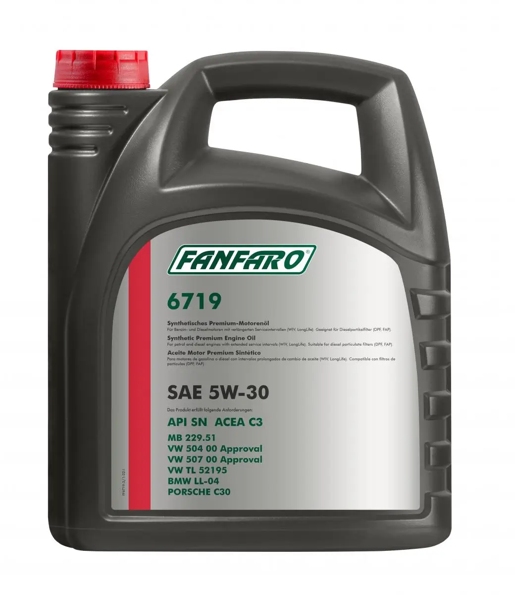 Motoröl 5W-30 5L SCT - MANNOL FF6719-5