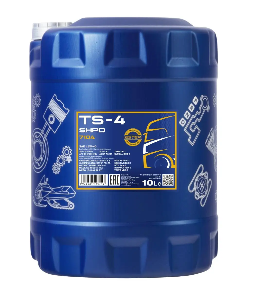 Motoröl 15W-40 10L SCT - MANNOL MN7104-10