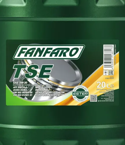 Motoröl 5W-30 20L SCT - MANNOL FF6501-20 Bild Motoröl 5W-30 20L SCT - MANNOL FF6501-20